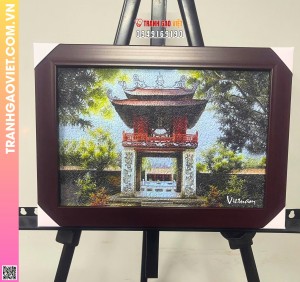 Tranh Gạo Văn Miếu Quốc Tử Giám