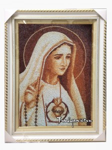 Tranh gạo đức mẹ maria