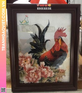 Tranh gạo Hiệp hội Gia Cầm Việt Nam