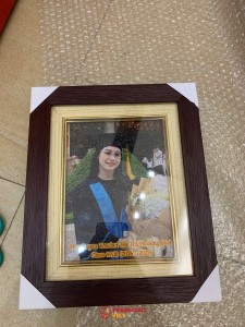 Tranh Gạo Màu Chân Dung Tặng Sinh Nhật