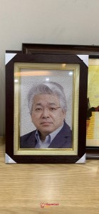 Tranh Gạo Màu Chân Dung Tông Ấm