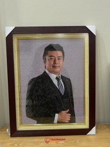 Tranh Gạo Màu Chân Dung Tùy Chọn