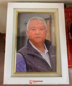 Tranh Gạo Chân Dung tại Bến Tre