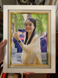 Tranh Gạo Chân Dung tại Hà Tĩnh