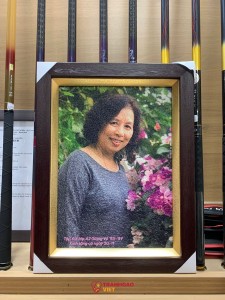 Tranh Gạo Chân Dung tại Lào Cai