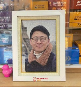 Tranh Gạo Chân Dung tại Thái Bình