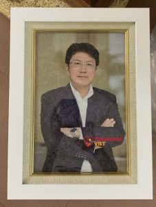 Tranh Gạo Chân Dung tại Vĩnh Long