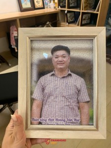 Tranh Gạo Chân Dung Kỷ Vật