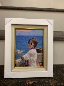 Tranh Gạo Chân Dung Nghệ Thuật Mặt Người