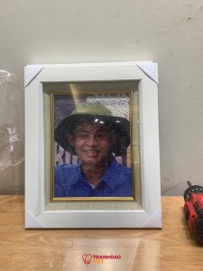 Tranh Gạo Chân Dung Nghệ Thuật Trang Trí