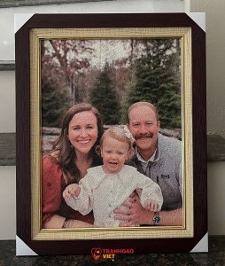 Tranh Gạo Chân Dung Siêu Thực