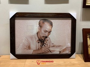 Tranh Gạo Chân Dung Tái Tạo Khuôn Mặt