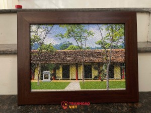 Tranh Gạo Chân Dung Thích Hợp Quà Tặng