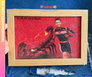 Tranh gạo màu Sting