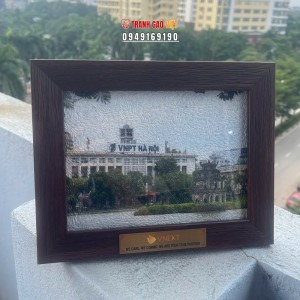 Tranh Gạo Màu VNPT Hà Nội