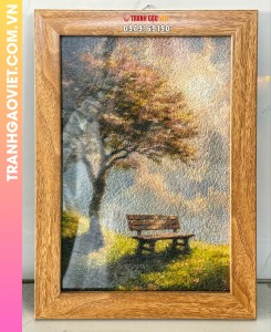 Tranh gạo Mùa Hạ