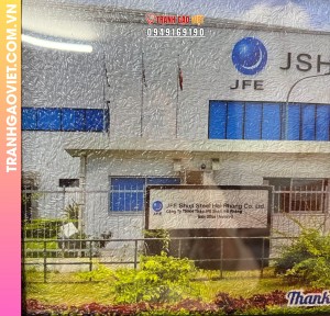 Tranh gạo nhà máy JSHP