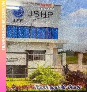 Tranh gạo nhà máy JSHP