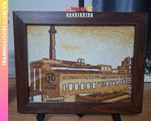 Tranh gạo rang Nhà máy Prime Việt Nam