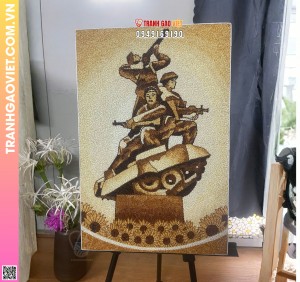 Tranh Gạo biểu tượng Quật Cường Việt Nam