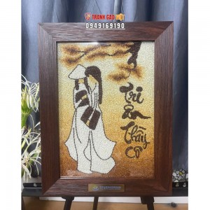 Tranh Gạo Tri Ân Thầy Cô