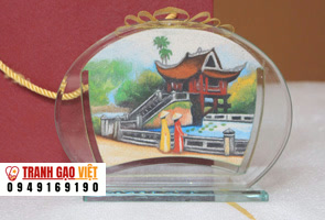 Tranh cát chùa một cột
